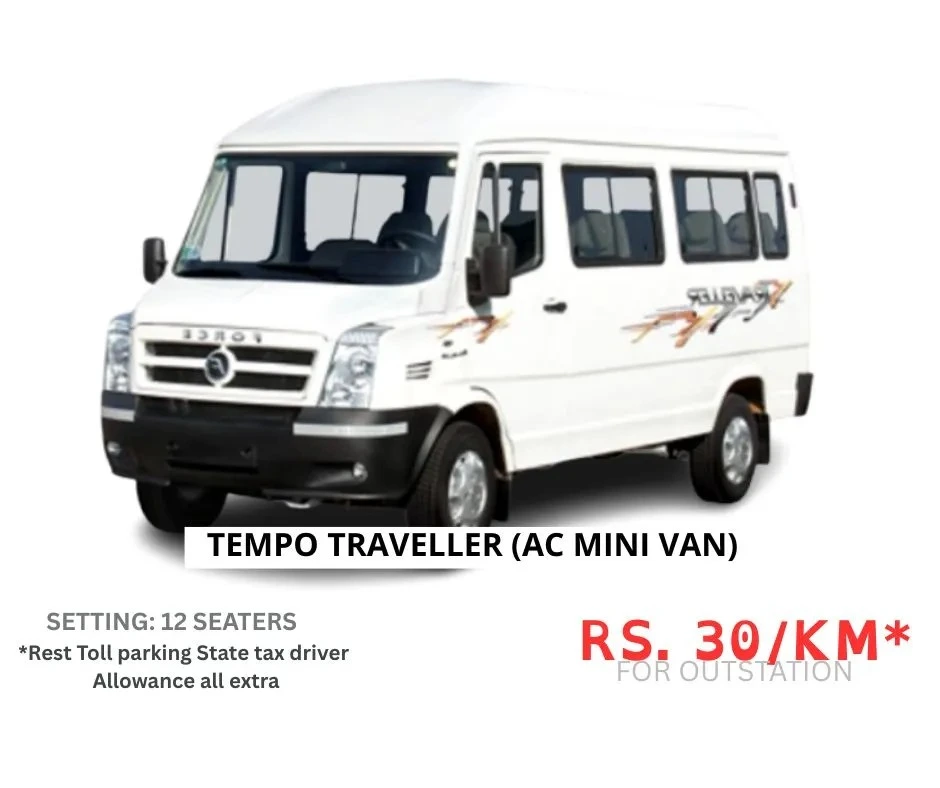 Tempo Traveller for group outstation trips from Delhi
